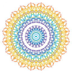 Obraz premium Abstract color shape