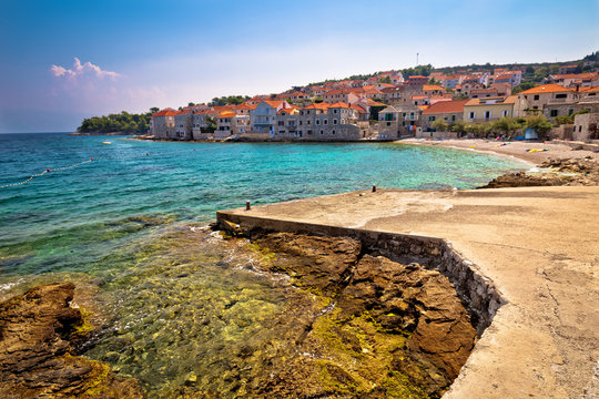 Village of Postira on Brac island