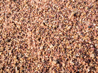 Texture of construction rough sand