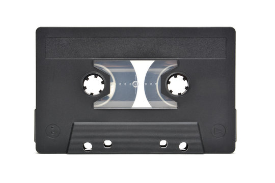 Schwarze Audio Kassette