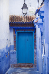 Door in Chaouen, Morocco