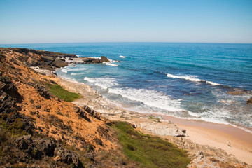 Fototapeta na wymiar Ocean Coast on Southwest Alentejo and Vicentine Natural Park, Portugal