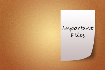 white paper bearing the words brown textured background