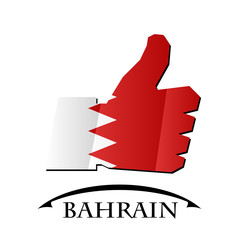  like icon made from the flag of Bahamas