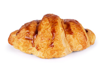Freshly Croissant Isolated on White background