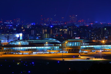 福岡空港夜景