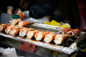 Freshly Grilled Lobster