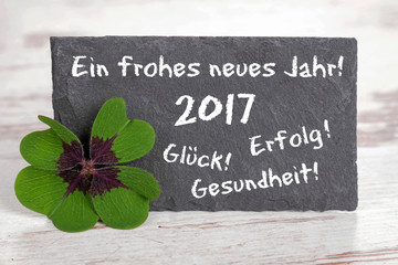 Frohes neues Jahr 2017 