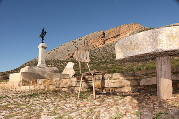 Peñon de los enamorados - teba - comarca del guadalteba
