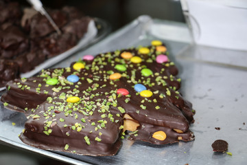 L'albero di Natale al cioccolato