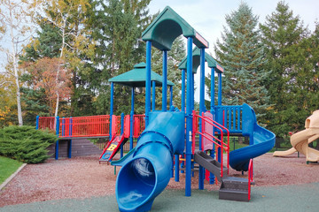 Happy Childhood kid playground fun for leisure and recreation ac