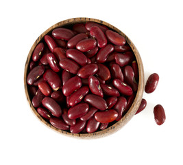 red kidney beans in a bowl