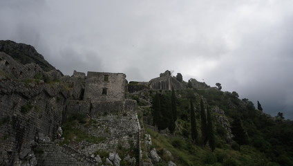 Fototapeta na wymiar Черногория,крепость