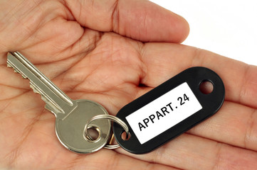 Clé de l''appartement 24 