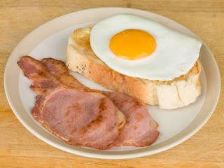 Bacon and Egg Breakfast Food