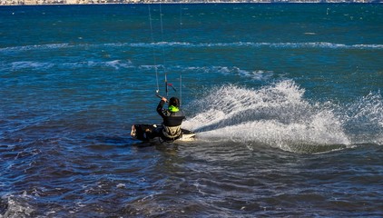 Kitesurf.