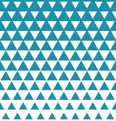 Abstract geometric blue graphic design print triangle halftone pattern