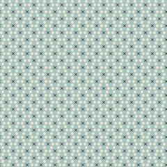 Cute pixelated pattern with simple geometric shapes. Useful for textile and interior design.