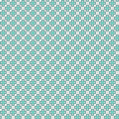 Cute pixelated pattern with simple geometric shapes. Useful for textile and interior design.