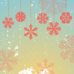 Christmas snow Background