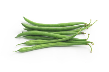 Green Beans Pods. Slim