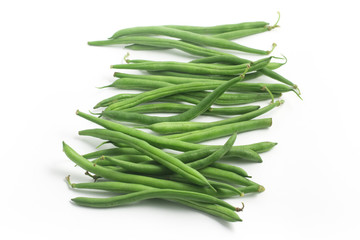 Green Beans Pods. Slim