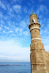 The turret of El Baher mosque