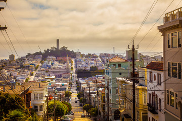 San Francisco Skyline During Summer 