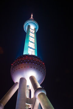 Shanghai Pearl Tower Night