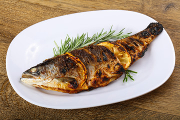 grilled trout
