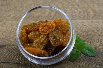 Sweet raisins