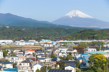 Mt. Fuji in Shizuoka city