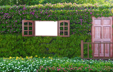 The vertical garden