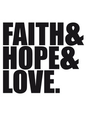 Faith hope love love hope symbol team crew friends jesus christ cool logo design
