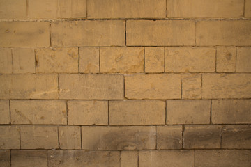 Texture of old wall in stone