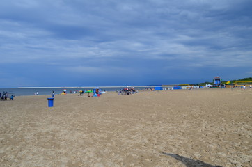 Plaża w Świnoujściu/Beach in Swinoujscie, Western Pomerania, Poland