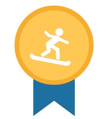 Médaille d'or : Snowboard