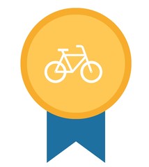 Médaille d'or : Vélo