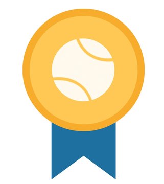 Médaille d'or : Tennis