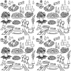 Serving a festive six seamless