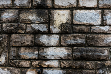 gray stone wall