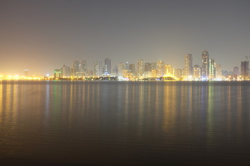 Sharjah by night