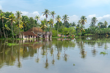 Fototapeta na wymiar Appelley (Kerala), India