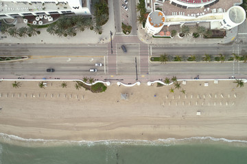 Aerial over Fort Lauderdale Beach
