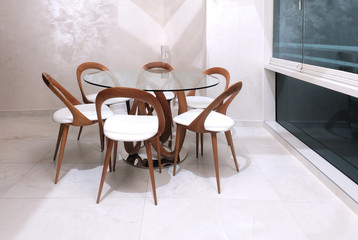 Modern dining table