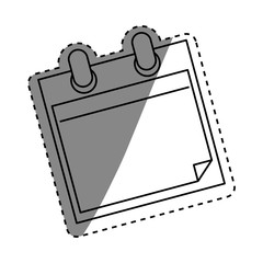 Scrapbook paper card icon vector illustration graphic design