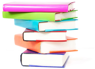 Twisted stack of books