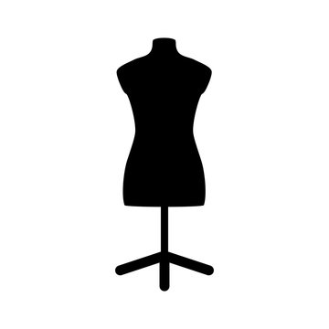 isolated manequin body icon vector illustration graphic design