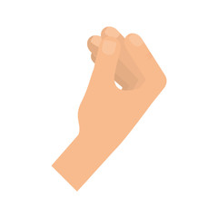 Hand holding something icon vector illustration graphic design