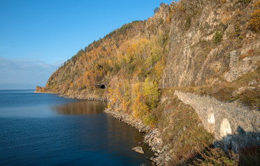 Autumn on Circum-Baikal Railway